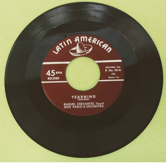 Don Pablo / Raquel Cervantes - Yearning - 45rpm Vinyl‎ Record Single - Picture 5 of 10